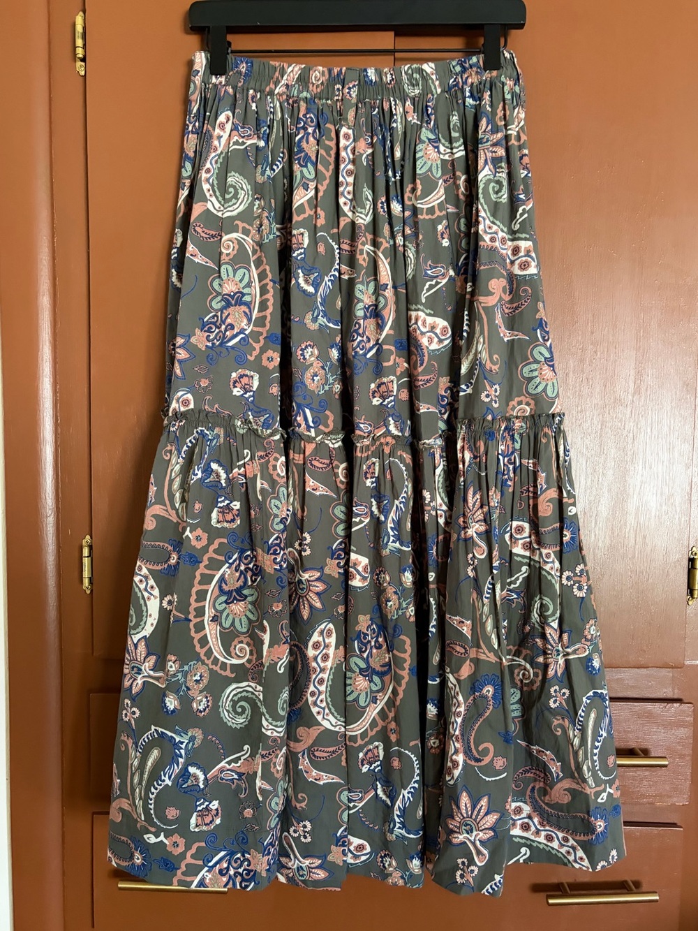 Mille Cotton Paisley Skirt